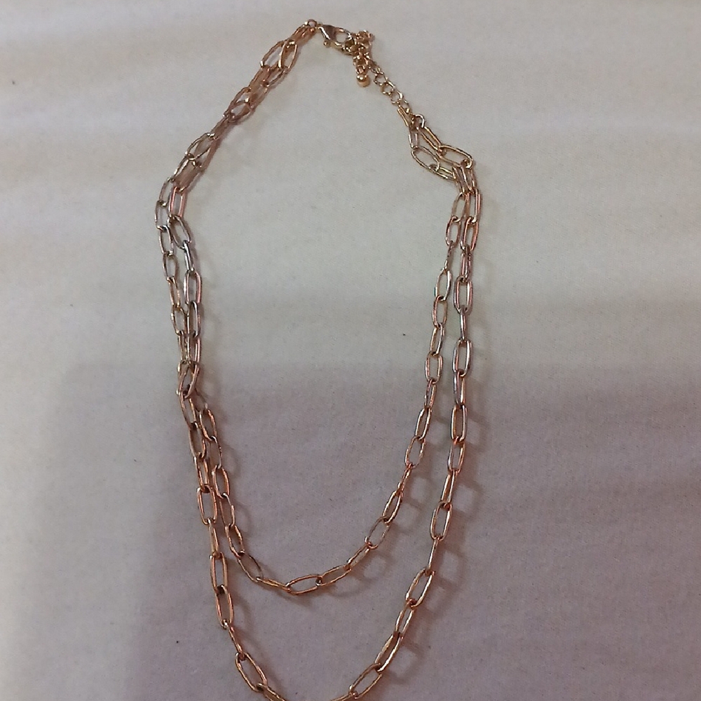 Gold-Tone Chain Necklace